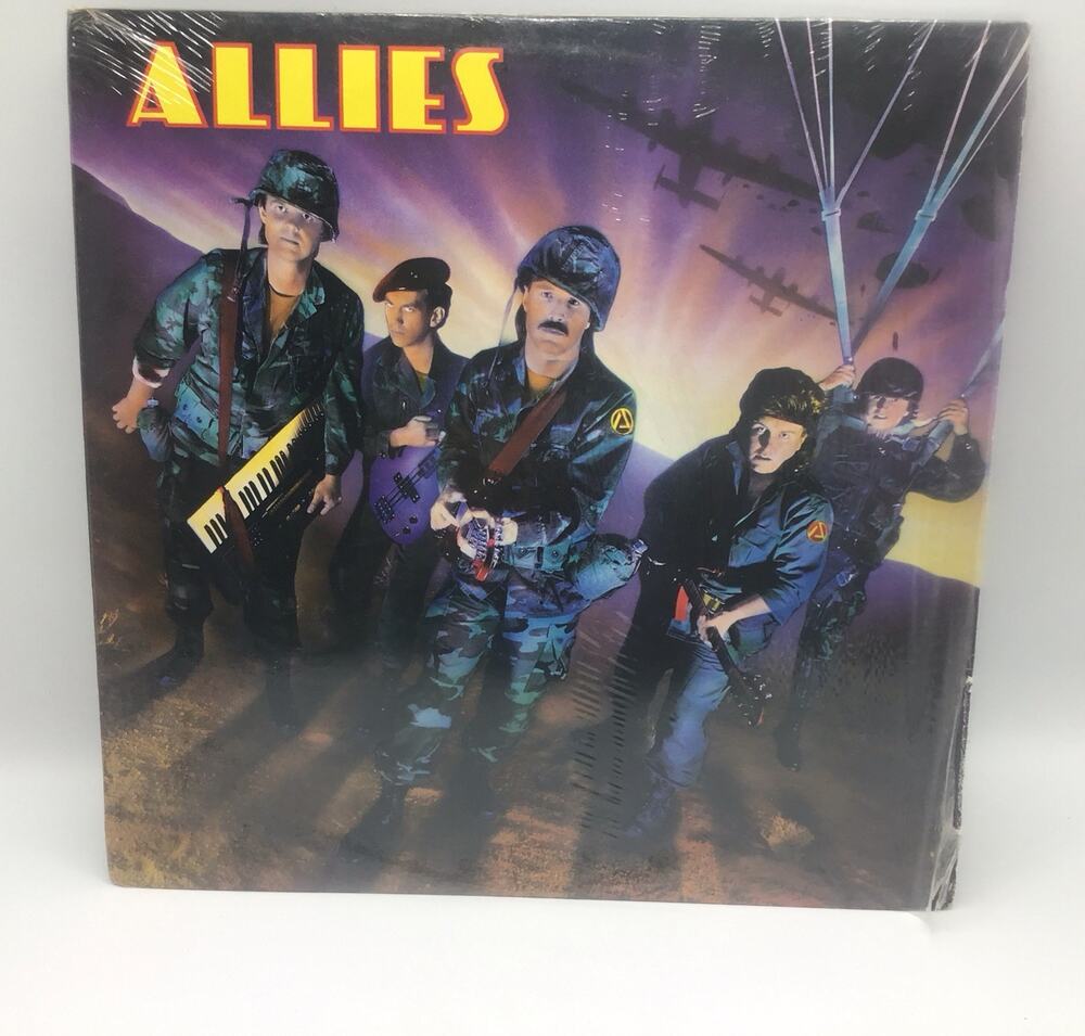 Allies Self Titled Vinyl LP Album 1985 Light LS 5864 Shrink Ultrasonic Cleaned